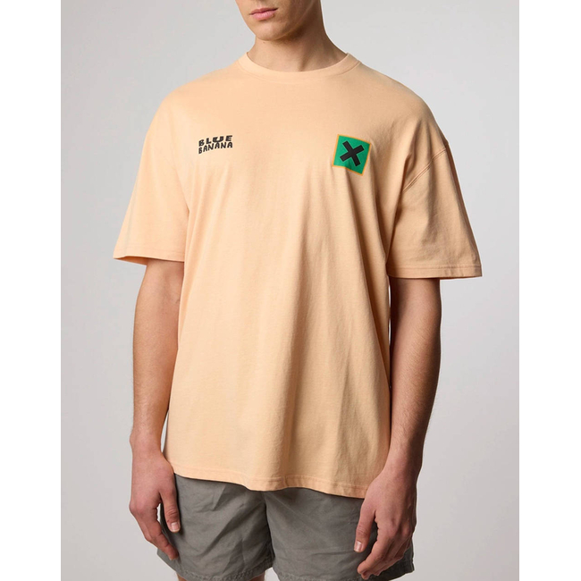 Product BLUE BANANA APRICOT SWING TEE / ΚΟΝΤΟΜΑΝΙΚΟ base image