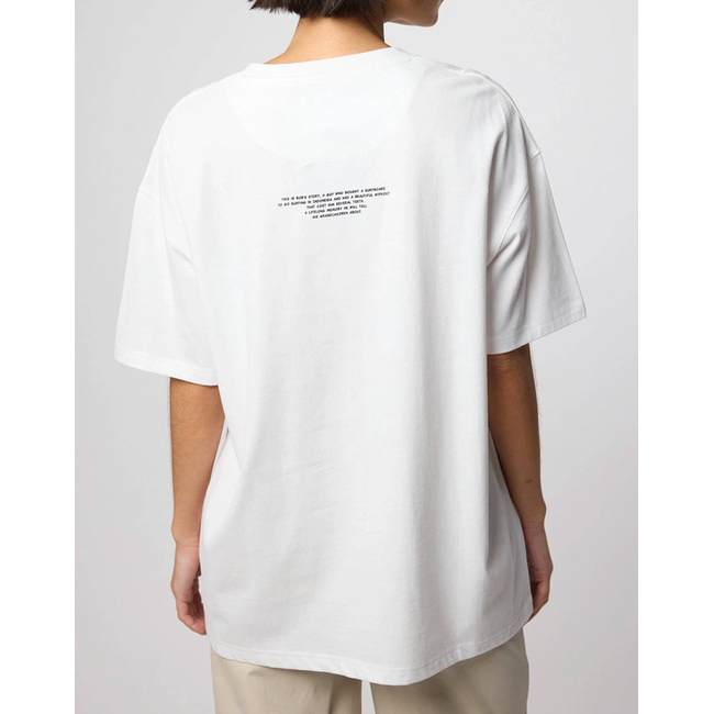 Product BLUE BANANA WHITE WIPEOUT TEE / ΚΟΝΤΟΜΑΝΙΚΟ base image