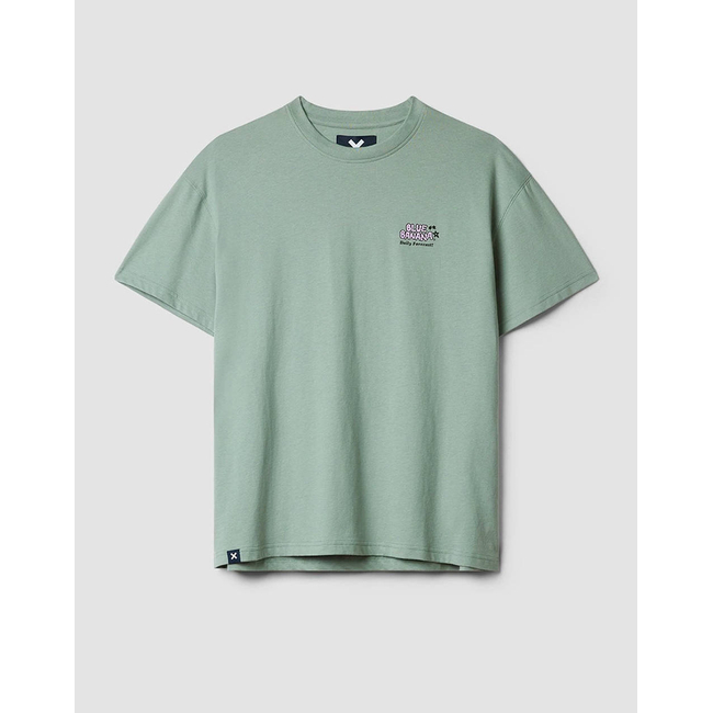 Product BLUE BANANA MINT FORECAST TEE / ΚΟΝΤΟΜΑΝΙΚΟ base image