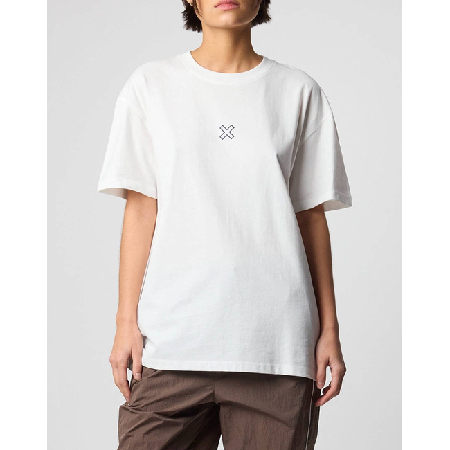 Product BLUE BANANA WHITE BONFIRE TEE / ΚΟΝΤΟΜΑΝΙΚΟ base image