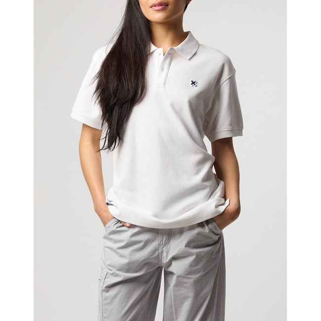 Product BLUE BANANA WHITE PATCH POLO / ΚΟΝΤΟΜΑΝΙΚΟ base image
