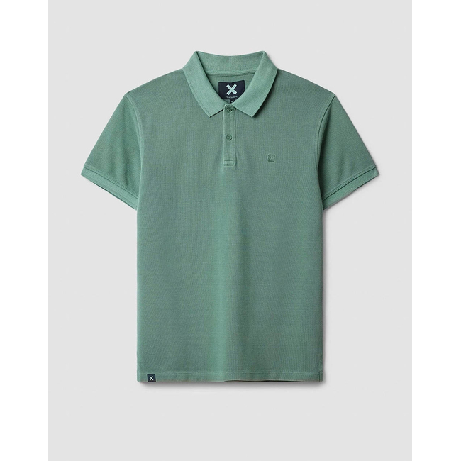 Product BLUE BANANA PINE GREEN ICONIC POLO / ΚΟΝΤΟΜΑΝΙΚΟ base image
