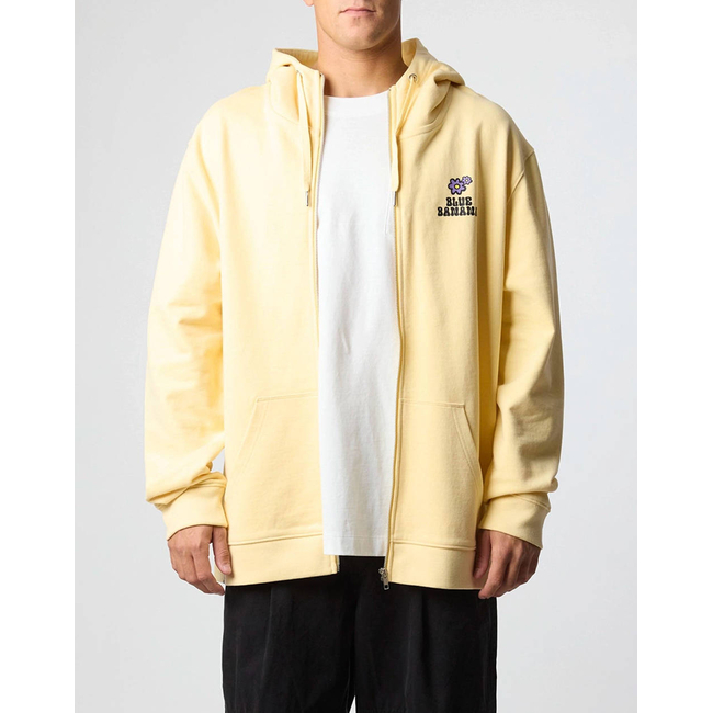 Product BLUE BANANA LIGHT YELLOW HARDY FULL ZIP HOODIE / ΦΟΥΤΕΡ ΜΕ ΦΕΡ base image