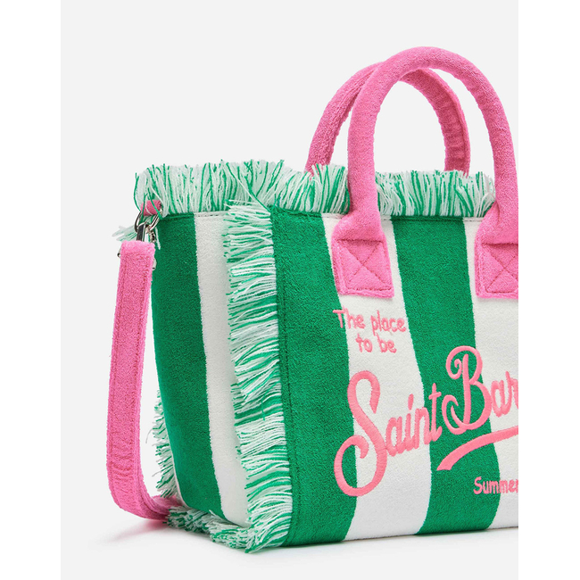 Product MC2 COLETTE SPONGE-SPONGE BAG-TERRY STRIPES V POP 5721 EMB (Διαστάσεις: 30 x 15 x 22εκ.) base image