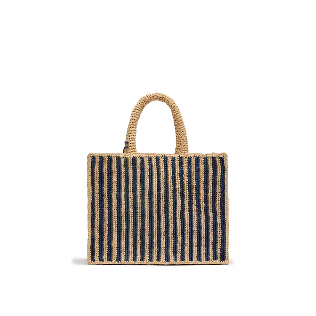 Product MC2 COLETTE RAFFIA-COLETTE RAFFIA-STRIPES MINI V 61 EMB (Dimensions: 30 x 22 x 15cm.) base image