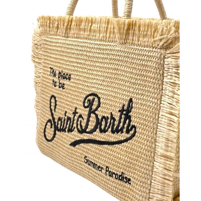 Product MC2 COLETTE STRAW N-STRAW BAG WITH HANDLE-1100 EMB (Dimensions: 26 x 23 x 15cm.) base image