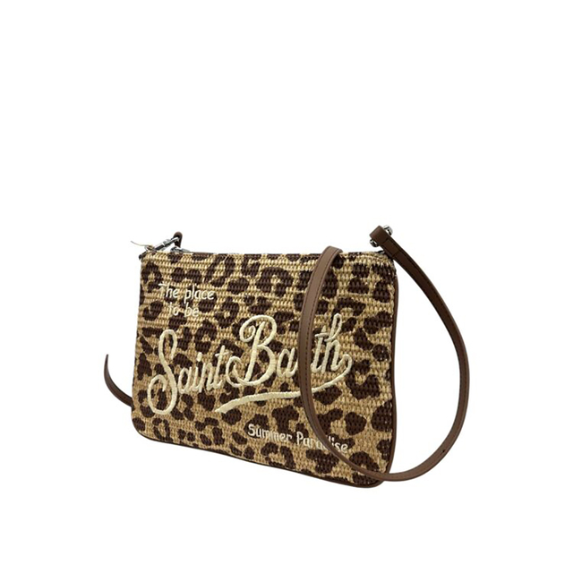 Product MC2 PARISIENNE STRAW-PARISIENNE STRAW-LEOPARD 18 EMB (Διαστάσεις: 20 x 28εκ.) base image