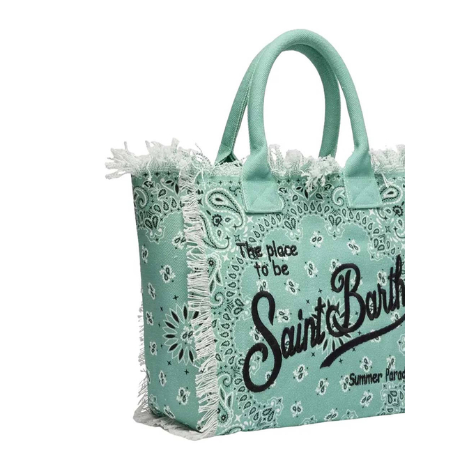 Product MC2 VANITY-ACC. CANVAS BAG WOMAN-BANDANNA ROUND 53 EMB (Dimensions: 40 x 32 x 20cm.) base image