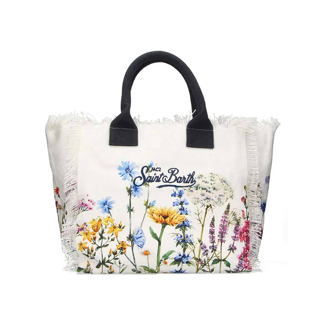 Product MC2 VANITY-ACC. CANVAS BAG WOMAN-FLORAL GARDEN 01 (Dimensions: 40 x 32 x 20cm.) base image