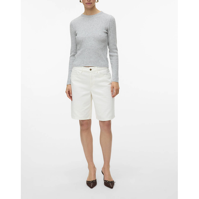 Product AWARE BY VERO MODA VMSAGE HR BERMUDA ECRU SHORTS VMA base image