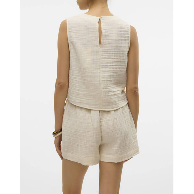 Product AWARE BY VERO MODA  VMROSALIA SL O-NECK CROP TOP VMA base image