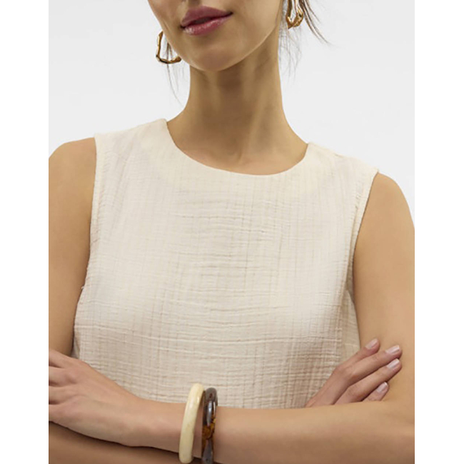 Product AWARE BY VERO MODA  VMROSALIA SL O-NECK CROP TOP VMA base image