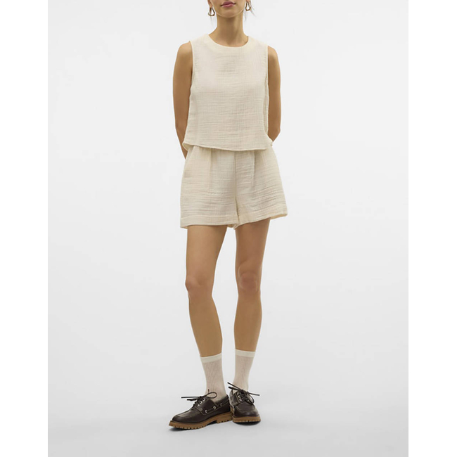 Product AWARE BY VERO MODA  VMROSALIA SL O-NECK CROP TOP VMA base image