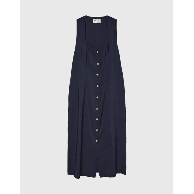 Product AWARE BY VERO MODA VMROSIE SL V-NECK 7/8 DRESS VMA base image