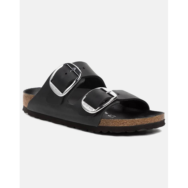 Product BIRKENSTOCK F25 LEATHER ARIZONA BIG BUCKLE LEOI BLACK HEX 35 - 43 NARROW CORE ESSENTIAL ΠΑΠΟΥΤΣΙ ΓΥΝΑΙΚΕΙΟ base image