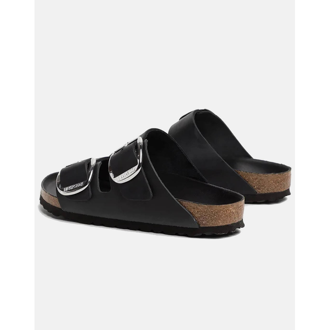 Product BIRKENSTOCK F25 LEATHER ARIZONA BIG BUCKLE LEOI BLACK HEX 35 - 43 NARROW CORE ESSENTIAL ΠΑΠΟΥΤΣΙ ΓΥΝΑΙΚΕΙΟ base image