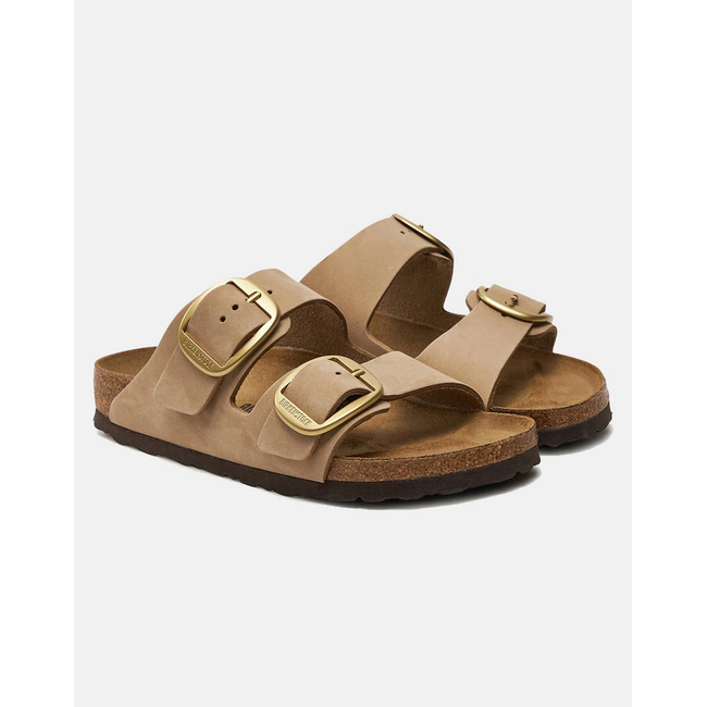 Product BIRKENSTOCK F25 LEATHER ARIZONA BIG BUCKLE LENB SANDCASTLE 35 - 43 NARROW SEASONAL ΠΑΠΟΥΤΣΙ ΓΥΝΑΙΚΕΙΟ base image
