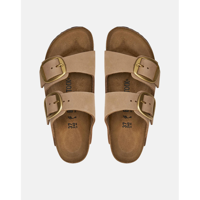 Product BIRKENSTOCK F25 LEATHER ARIZONA BIG BUCKLE LENB SANDCASTLE 35 - 43 NARROW SEASONAL ΠΑΠΟΥΤΣΙ ΓΥΝΑΙΚΕΙΟ base image