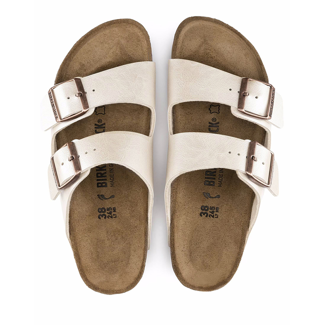 Product BIRKENSTOCK S26 SYNTHETICS ARIZONA BF GRACEFUL PEARL WHITE 35 - 43 NARROW SEASONAL ΠΑΠΟΥΤΣΙ ΓΥΝΑΙΚΕΙΟ base image