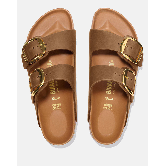 Product BIRKENSTOCK  F25 LEATHER ARIZONA BIG BUCKLE LEOI COGNAC HEX 35 - 43 NARROW CORE ESSENTIAL ΠΑΠΟΥΤΣΙ ΓΥΝΑΙΚΕΙΟ base image