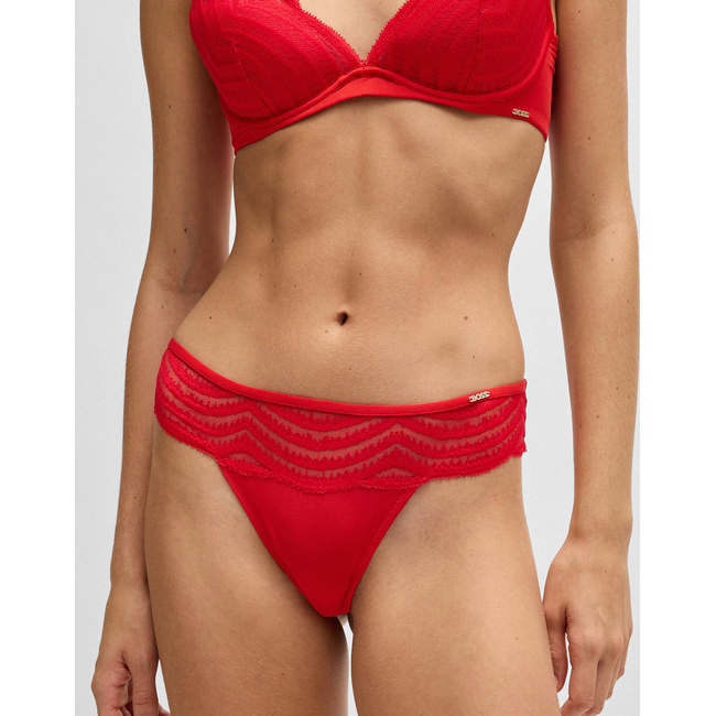 Product BOSS THONG WAVE LACE 10269294 01 base image