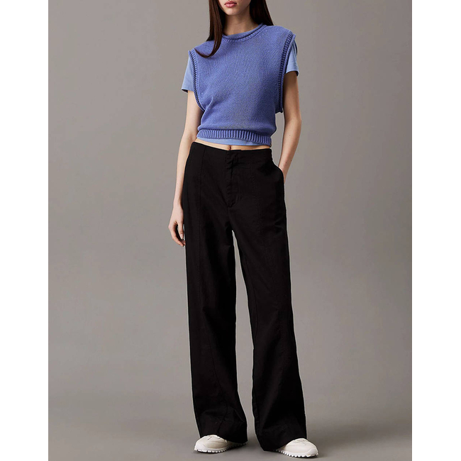 Product CALVIN KLEIN SOFT LINEN PANT base image