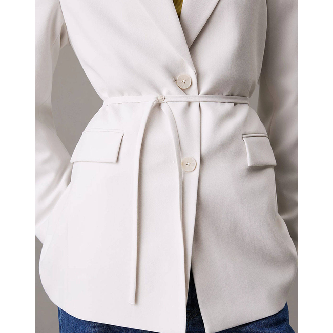 Product CALVIN KLEIN JEANS ECOVERO TAILORED BACK TIE BLAZER base image