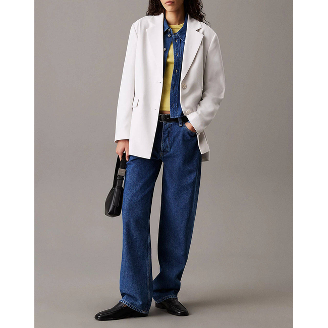 Product CALVIN KLEIN JEANS ECOVERO TAILORED BACK TIE BLAZER base image