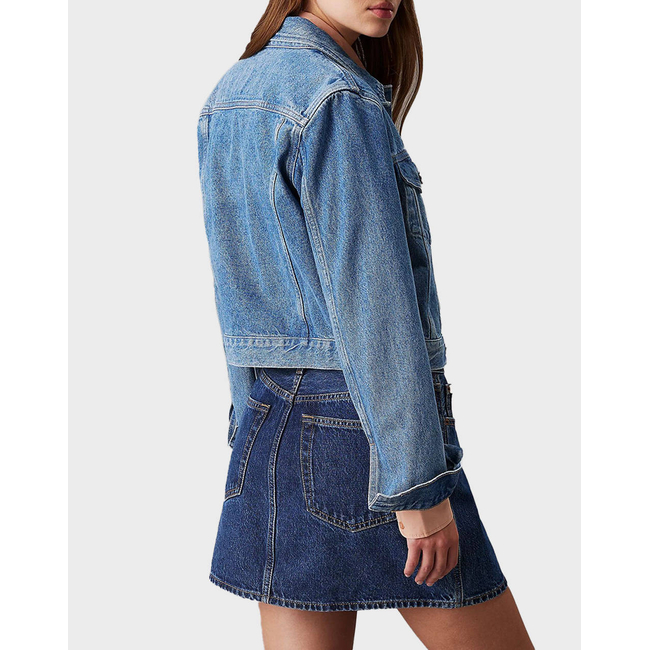 Product CALVIN KLEIN JEANS CROPPED 90'S DENIM JACKET base image