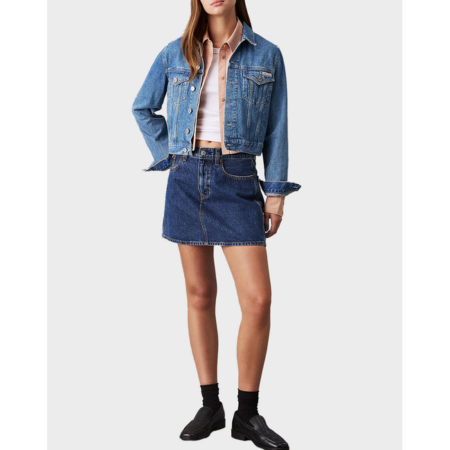 Product CALVIN KLEIN JEANS CROPPED 90'S DENIM JACKET base image
