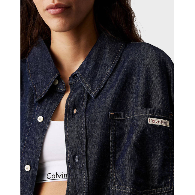 Product CALVIN KLEIN JEANS OVERSIZED LS DENIM SHIRT base image