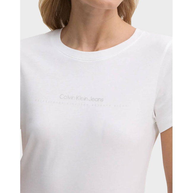 Product CALVIN KLEIN JEANS INSTITUTIONAL GRAPHIC SLIM TEE base image