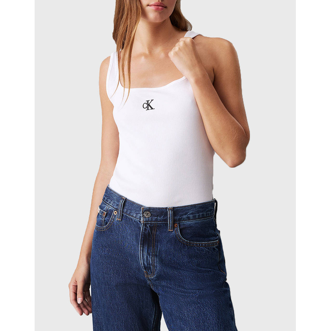 Product CALVIN KLEIN JEANS CK RIB TANK TOP base image