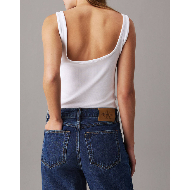 Product CALVIN KLEIN JEANS CK RIB TANK TOP base image