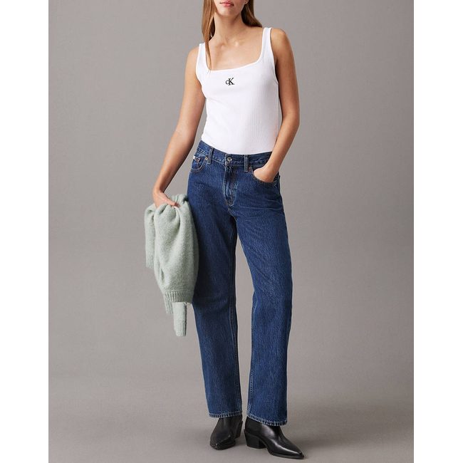 Product CALVIN KLEIN JEANS CK RIB TANK TOP base image
