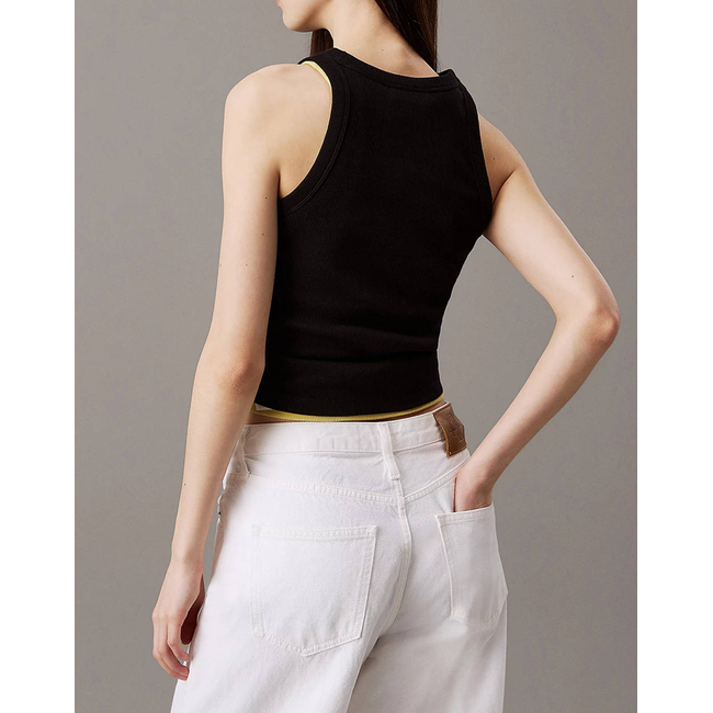 Product CALVIN KLEIN JEANS  MONOLOGO RIB TANK TOP base image
