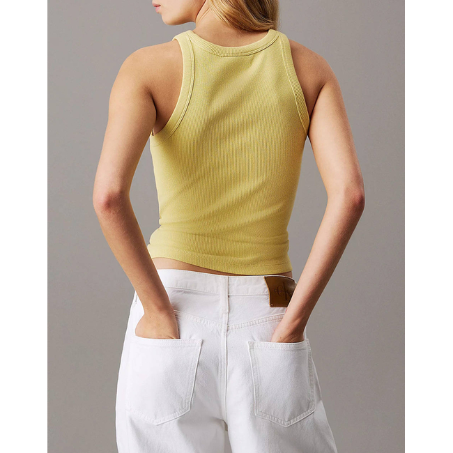 Product CALVIN KLEIN JEANS  MONOLOGO RIB TANK TOP base image
