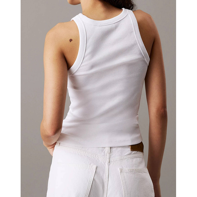 Product CALVIN KLEIN JEANS  MONOLOGO RIB TANK TOP base image