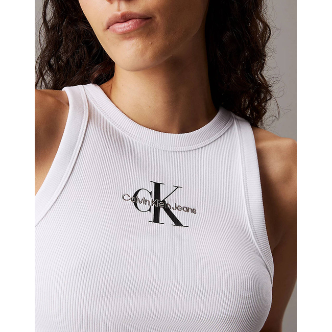 Product CALVIN KLEIN JEANS  MONOLOGO RIB TANK TOP base image