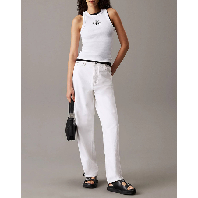 Product CALVIN KLEIN JEANS  MONOLOGO RIB TANK TOP base image