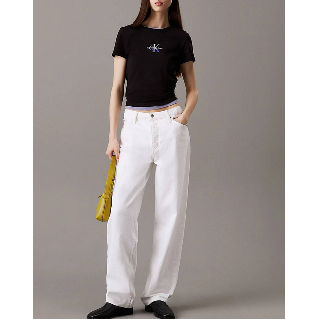 Product CALVIN KLEIN JEANS  GRADIENT MONOLOGO SLIM TEE base image