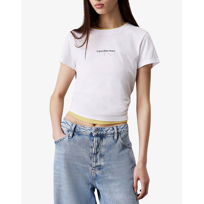 Product CALVIN KLEIN JEANS  GRADIENT MONOLOGO SLIM TEE base image