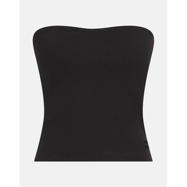 Product CALVIN KLEIN JEANS WOVEN LABEL RIB SLEEVELESS TOP base image