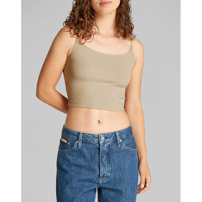 Product CALVIN KLEIN LOGO ELASTIC STRAPPY TOP base image