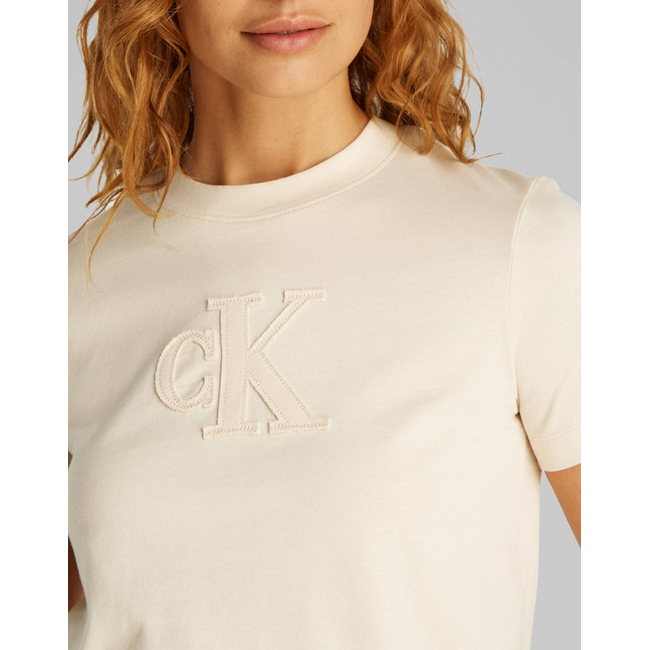 Product CALVIN KLEIN JEANS CK APPLIQUE REGULAR TEE base image