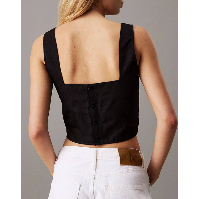 Product CALVIN KLEIN SOFT LINEN TOP base image