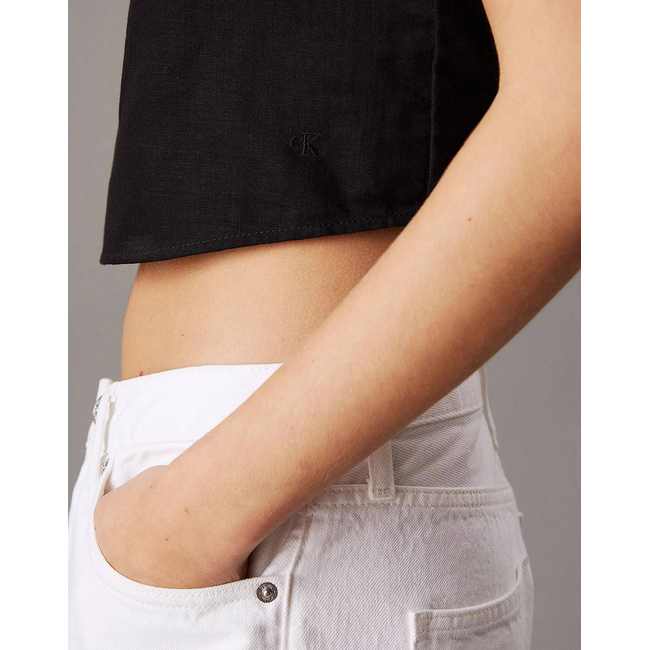 Product CALVIN KLEIN SOFT LINEN TOP base image