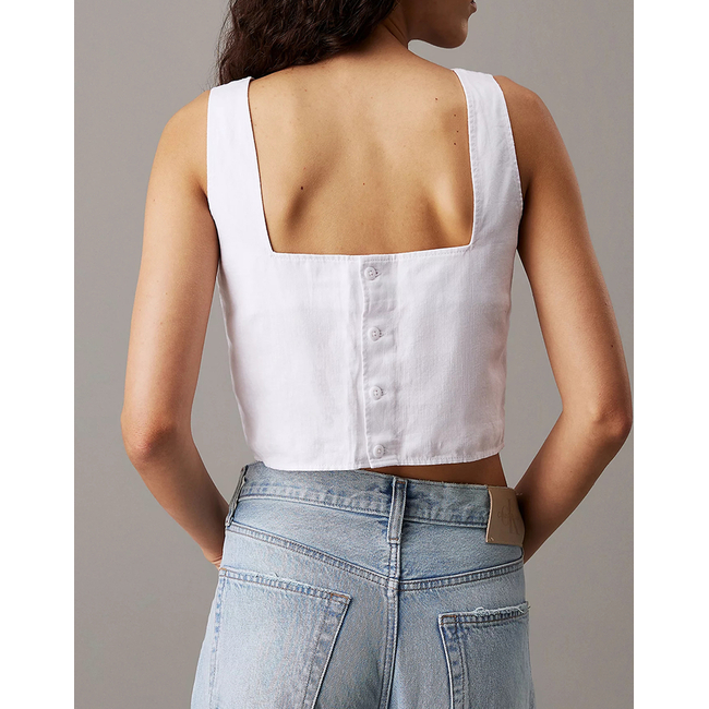 Product CALVIN KLEIN SOFT LINEN TOP base image