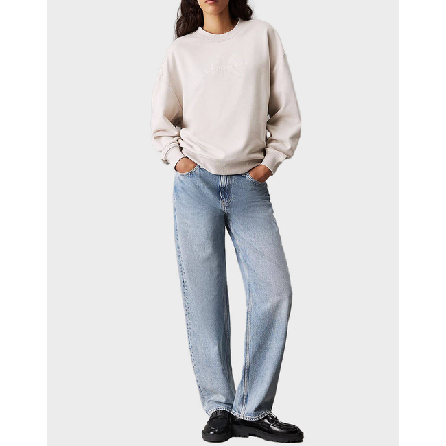 Product CALVIN KLEIN JEANS GLOSSY MONOLOGO REGULAR CREWNECK base image