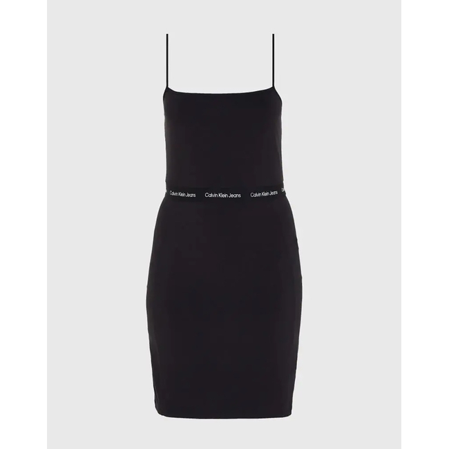 Product CALVIN KLEIN LOGO TAPE STRAPPY DRESS base image